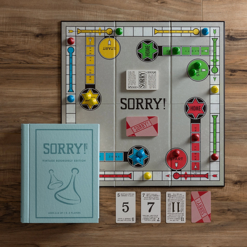 Sorry! | Vintage Bookshelf Edition
