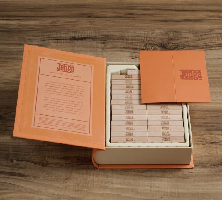 Jenga | Vintage Bookshelf Edition