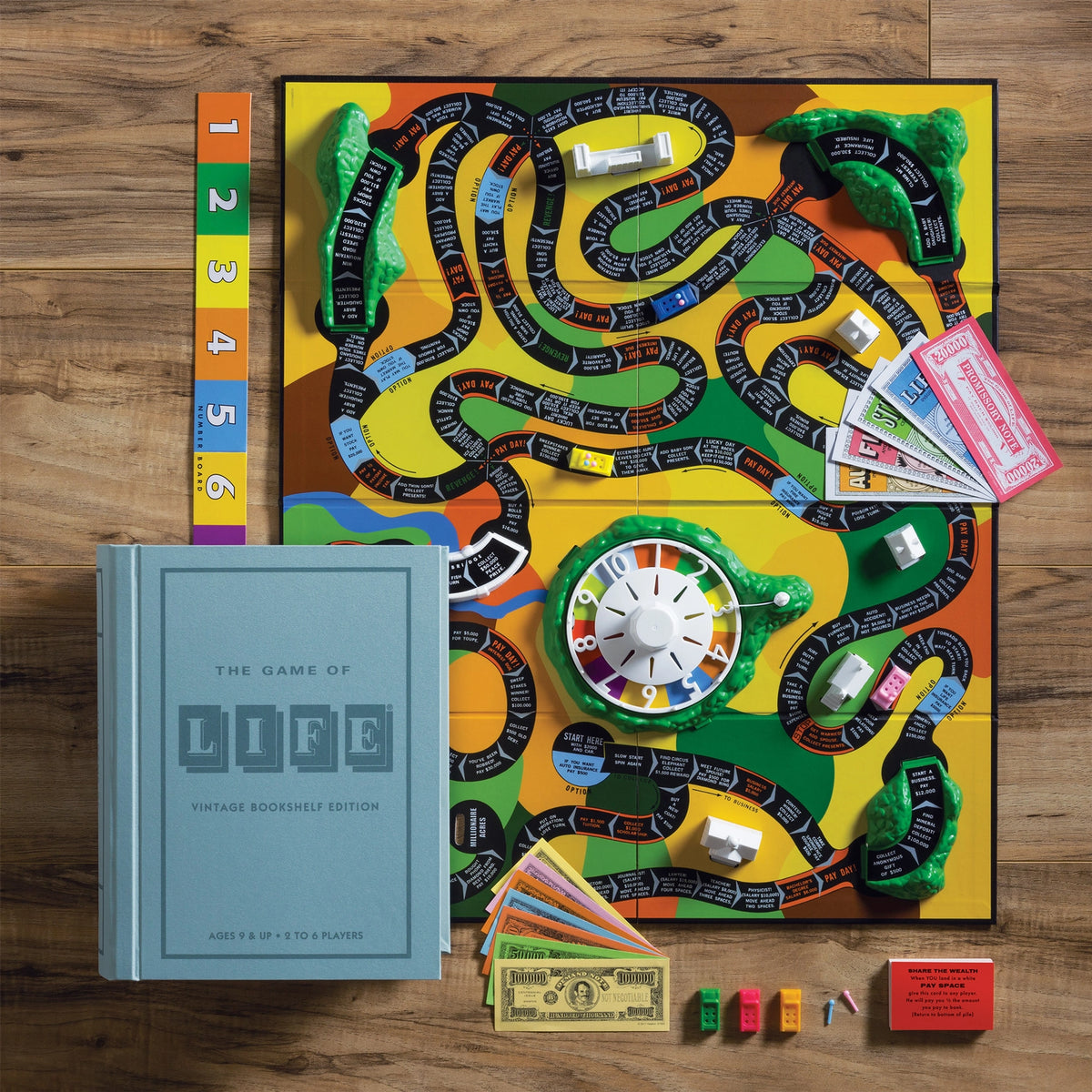 The Game of Life | Vintage Bookshelf Edition
