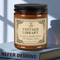 Vintage Library | Quiet Chapters Candle