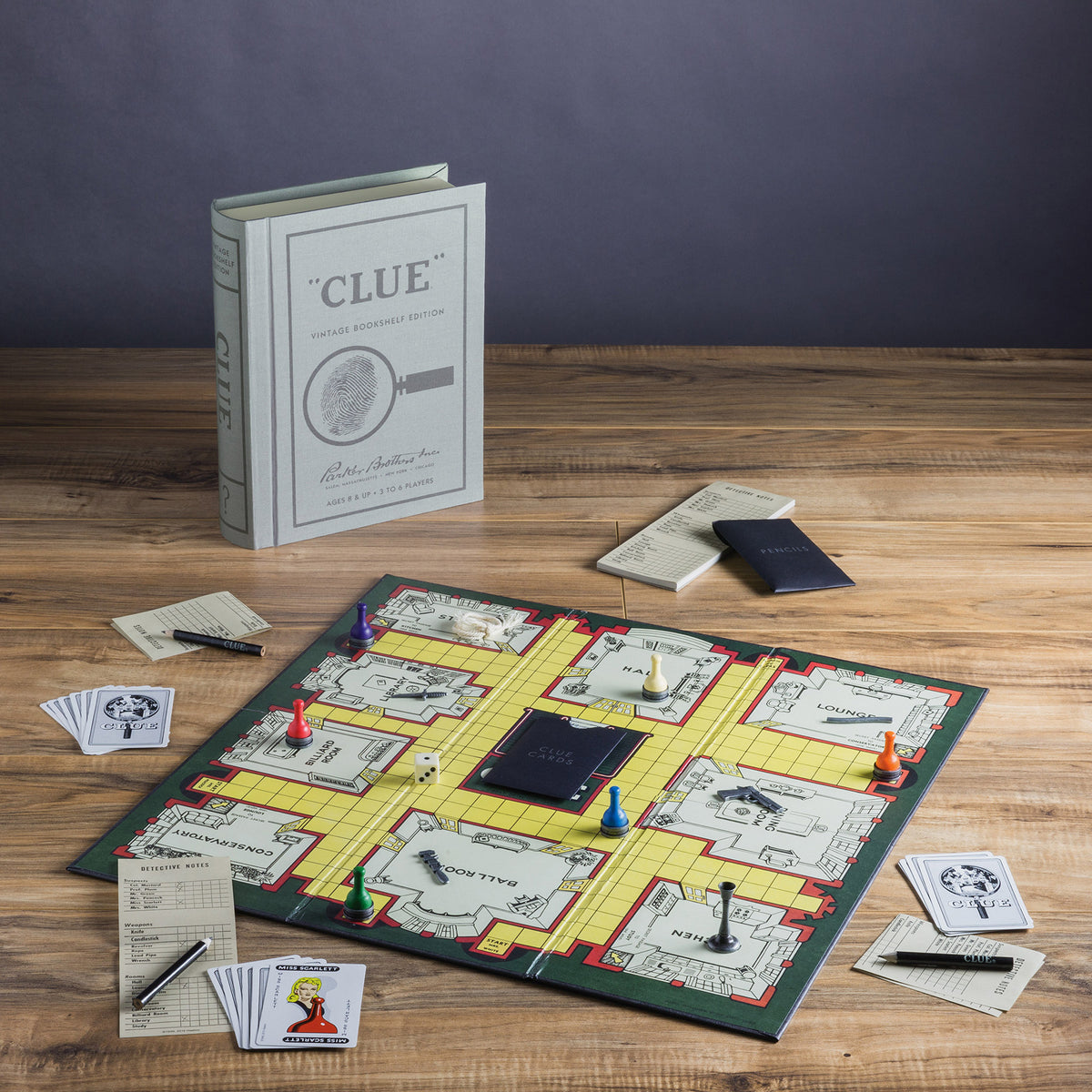Clue | Vintage Bookshelf Edition