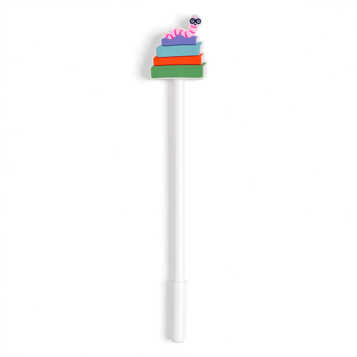 Bookworm Book Stack | Gel Pen