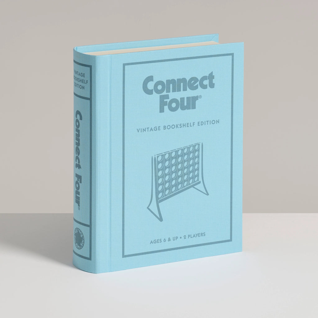 Connect 4 | Vintage Bookshelf Edition
