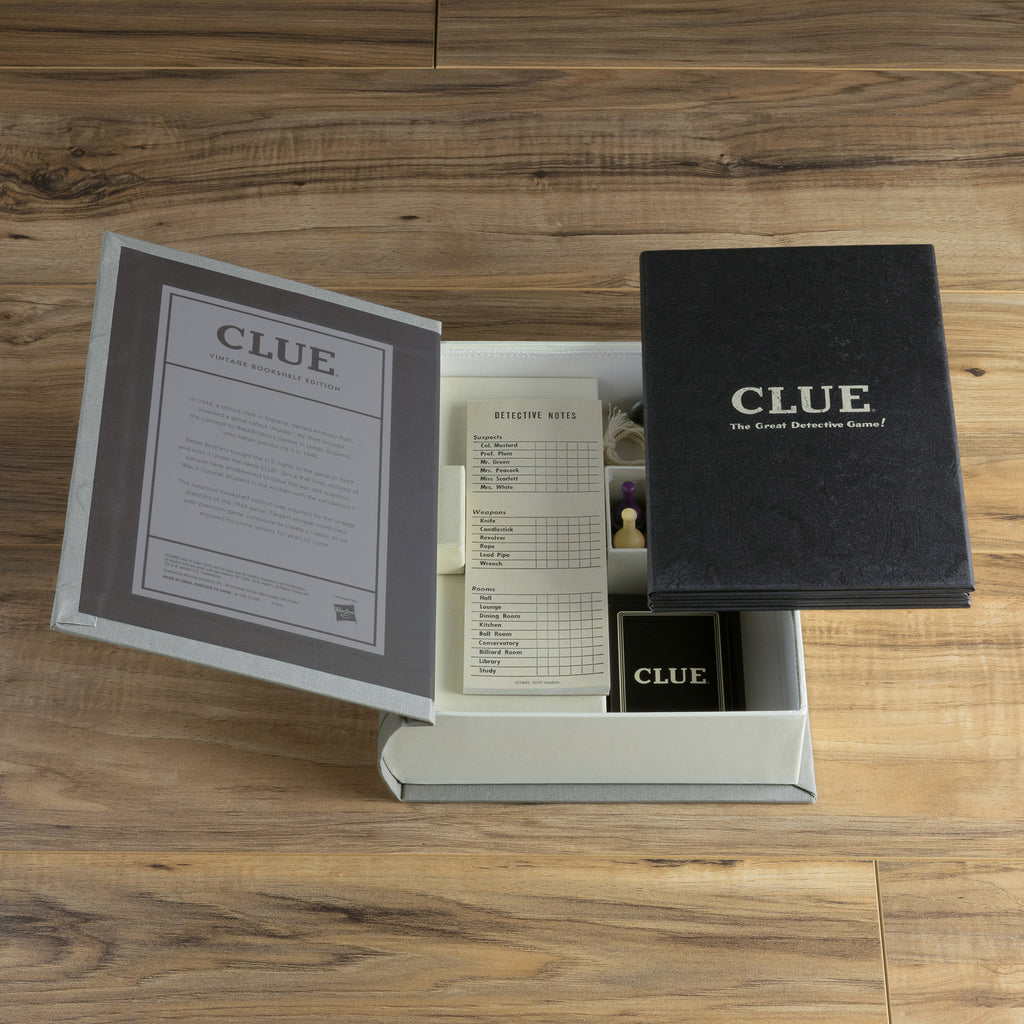 Clue | Vintage Bookshelf Edition