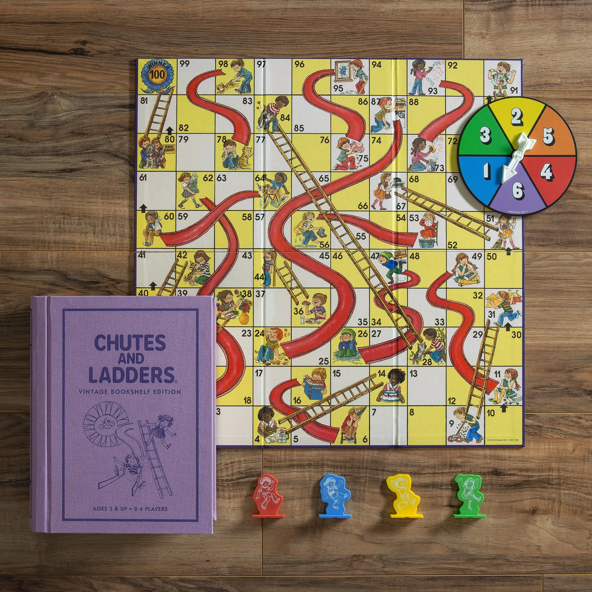 Chutes and Ladders | Vintage Bookshelf Edition