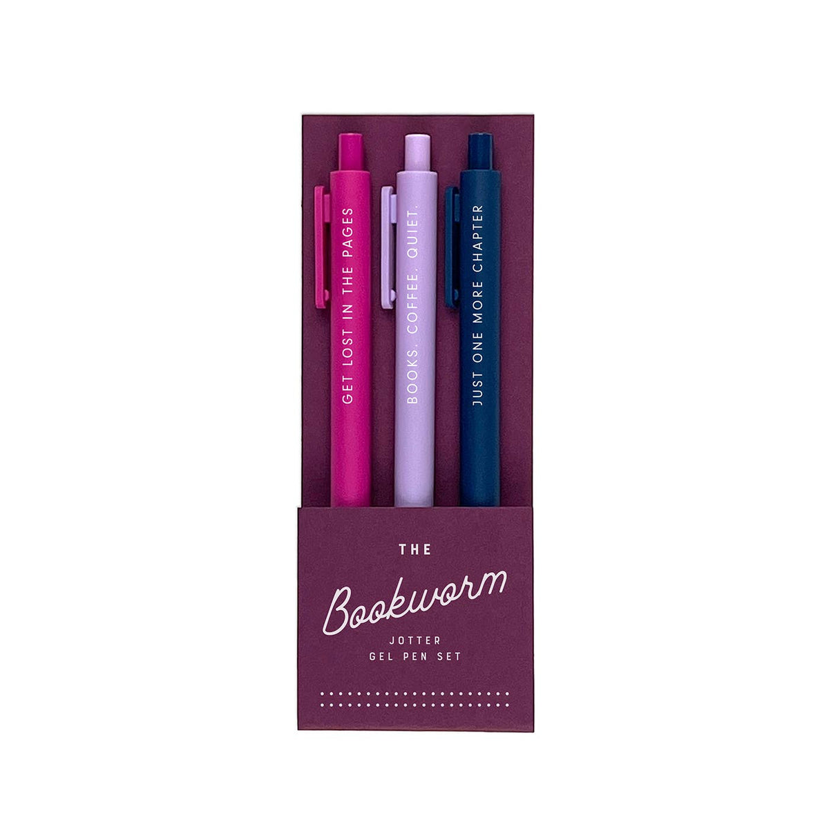 The Bookworm | Jotter Gel Pens