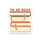 To Be Read Book Stack | Vinyl Sticker