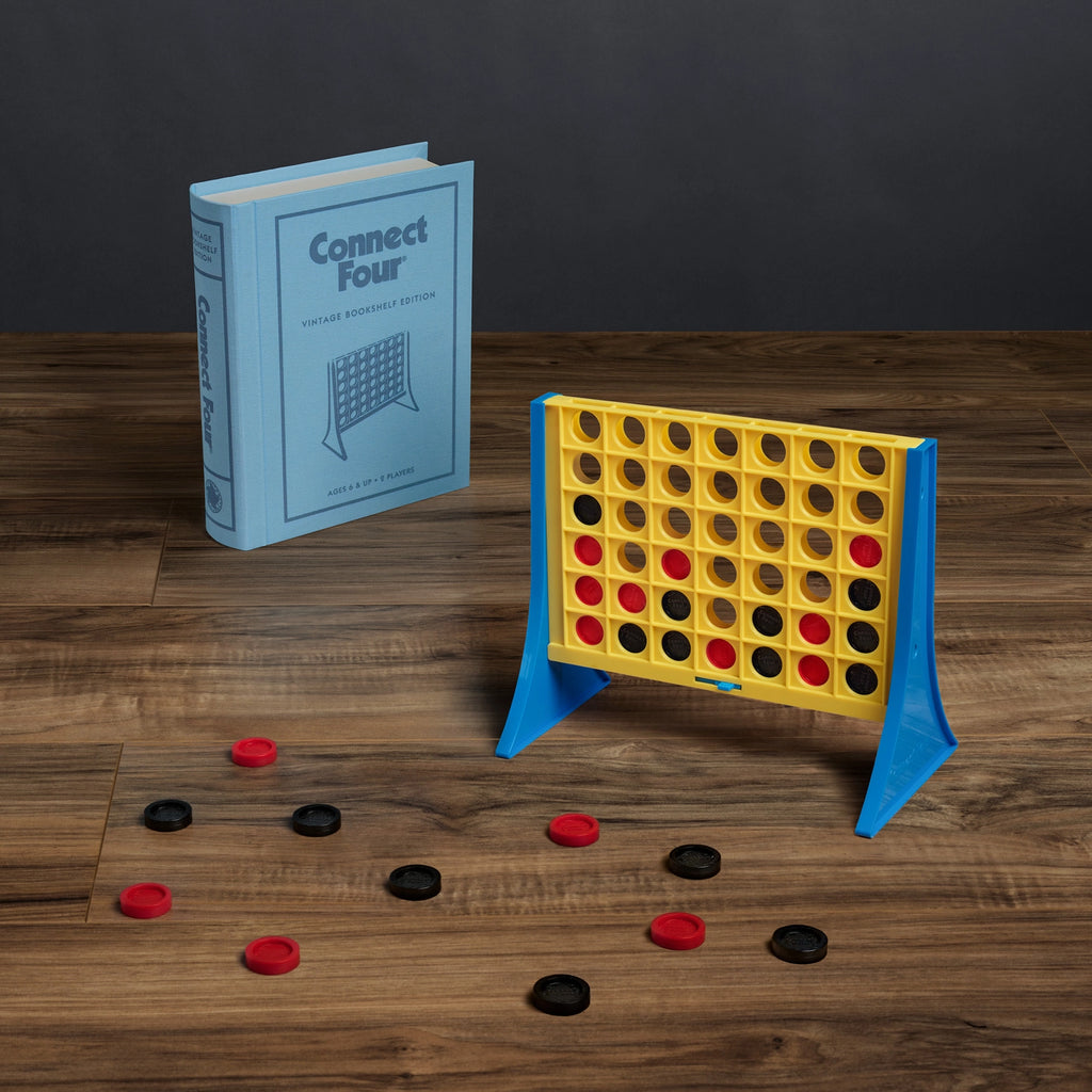 Connect 4 | Vintage Bookshelf Edition