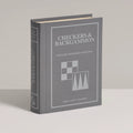 Checkers & Backgammon | Vintage Bookshelf Edition