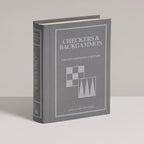 Checkers & Backgammon | Vintage Bookshelf Edition