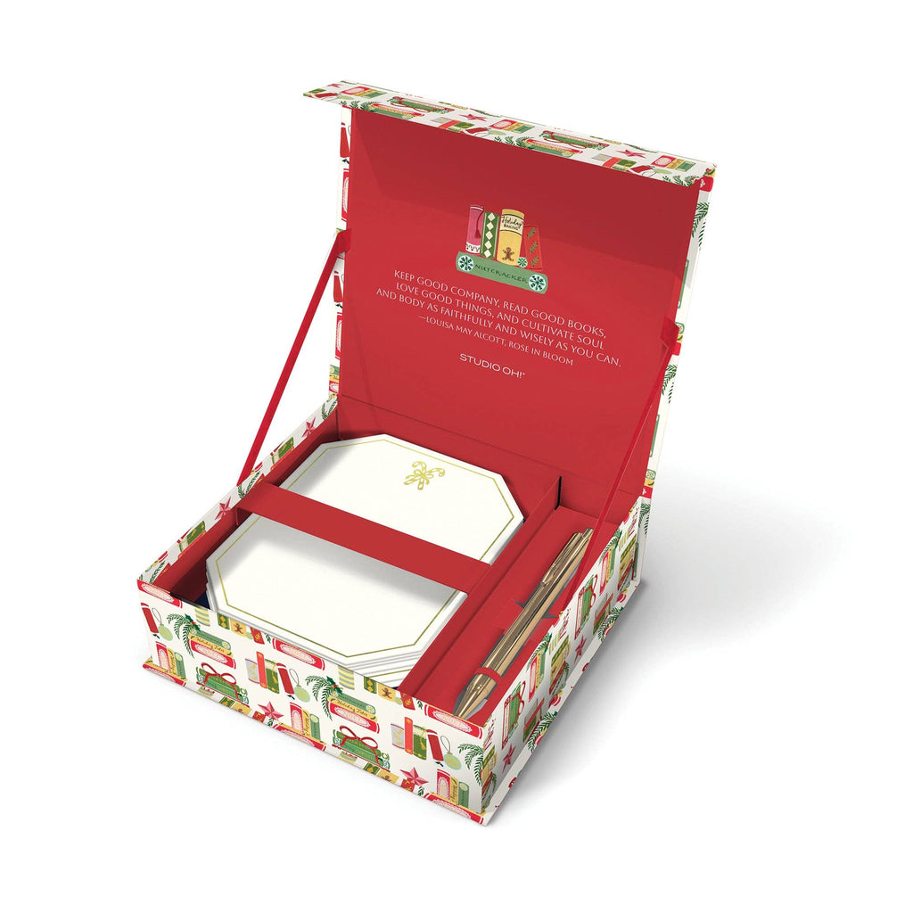 Bookish Christmas | Luxury Stationery Set