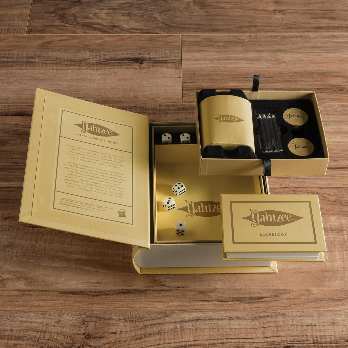 Yahtzee | Vintage Bookshelf Edition