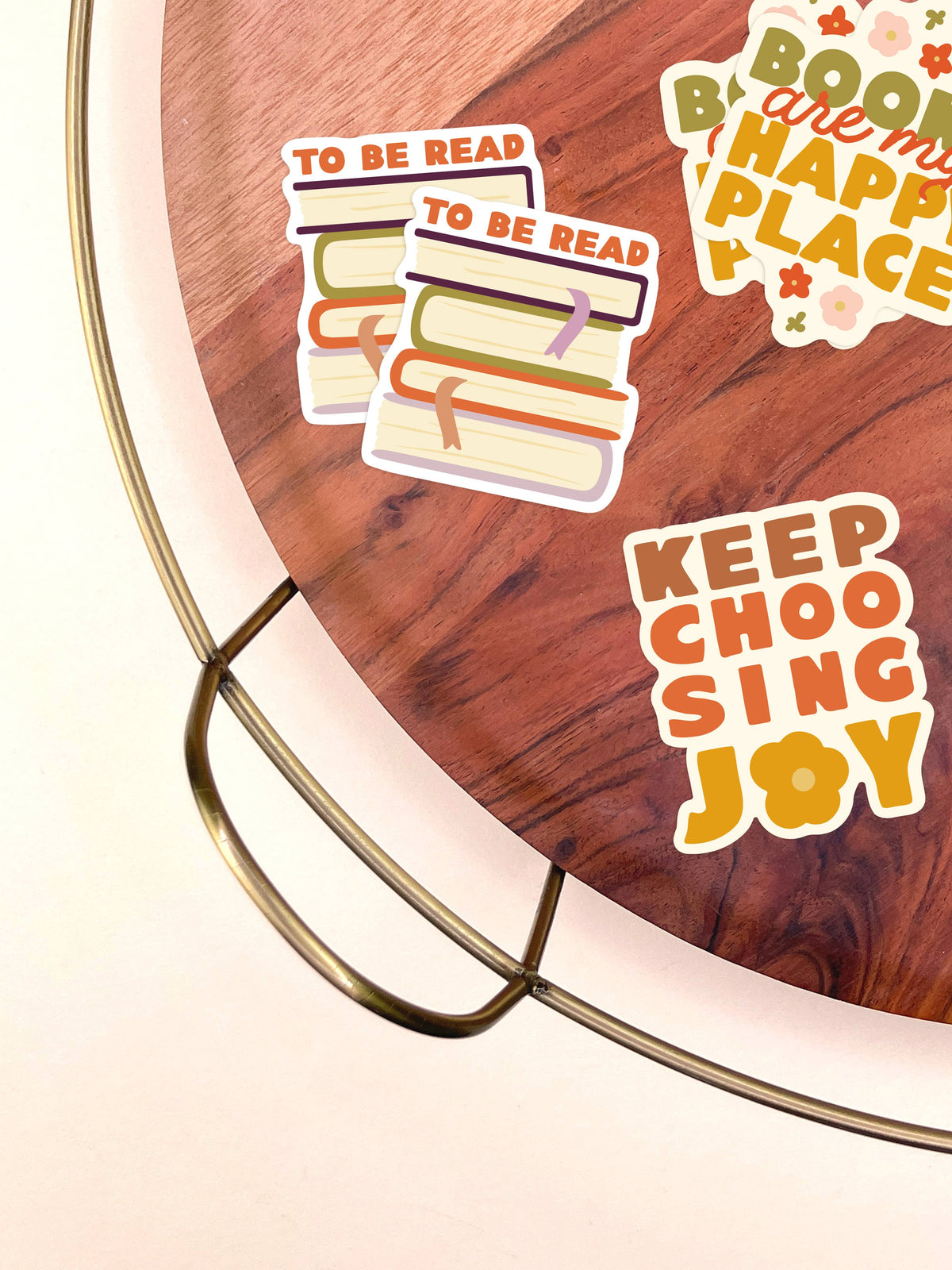 Books Are My Happy Place | Vinyl Sticker