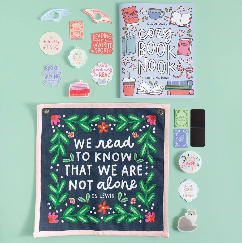Book Lover Reading Quotes | Magnetic Bookmark Set
