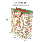 Bookish Christmas | Large Gift Bag Set