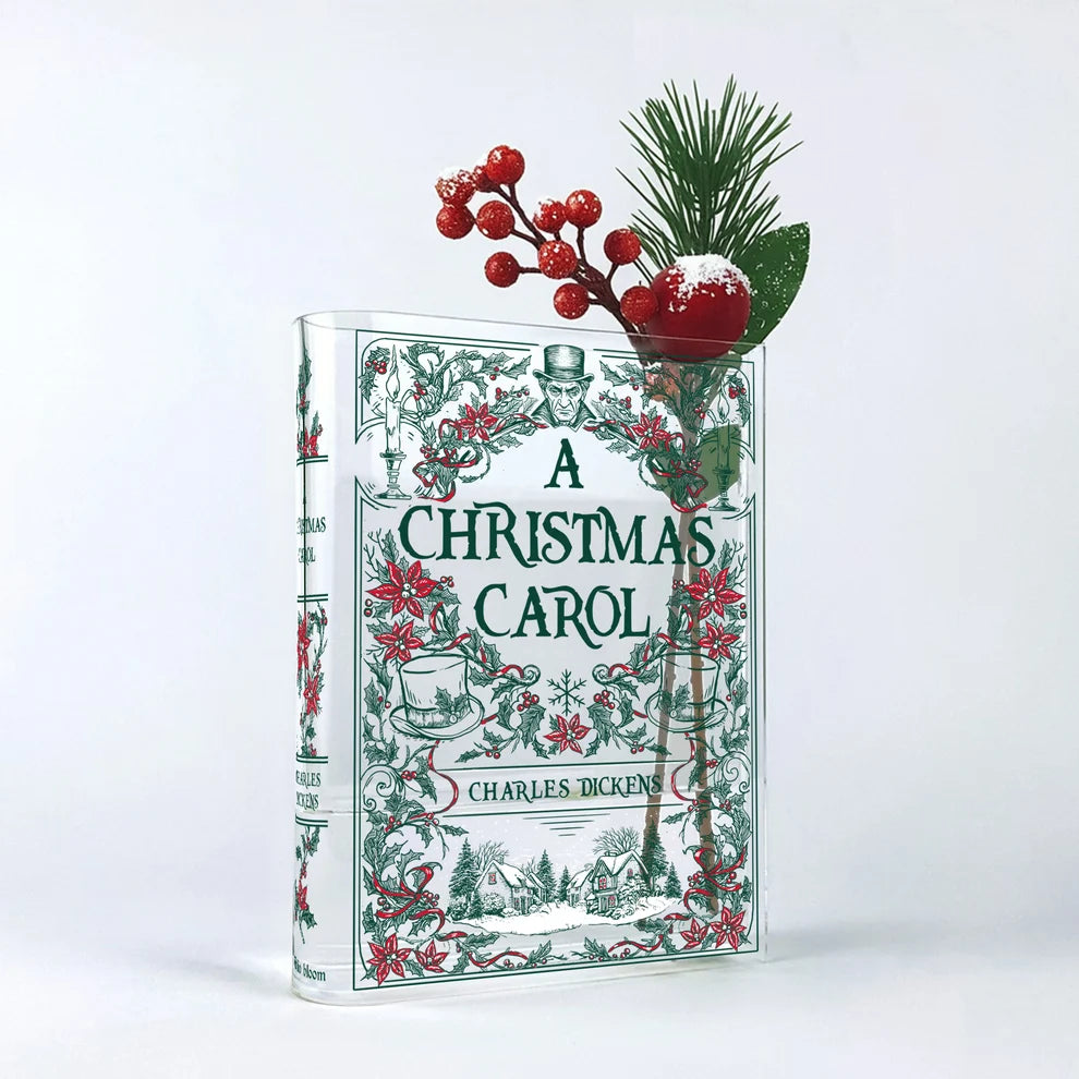 A Christmas Carol | Acrylic Book Vase