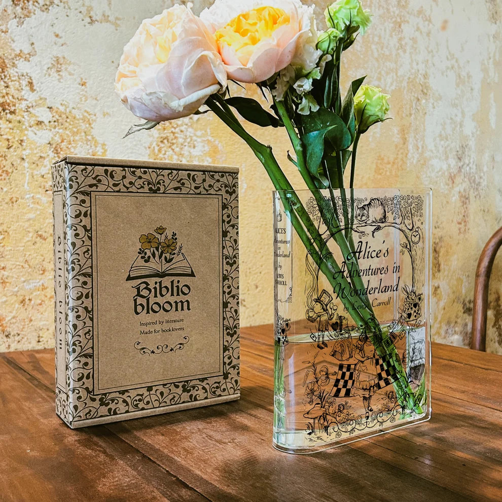 Alice in Wonderland | Acrylic Book Vase