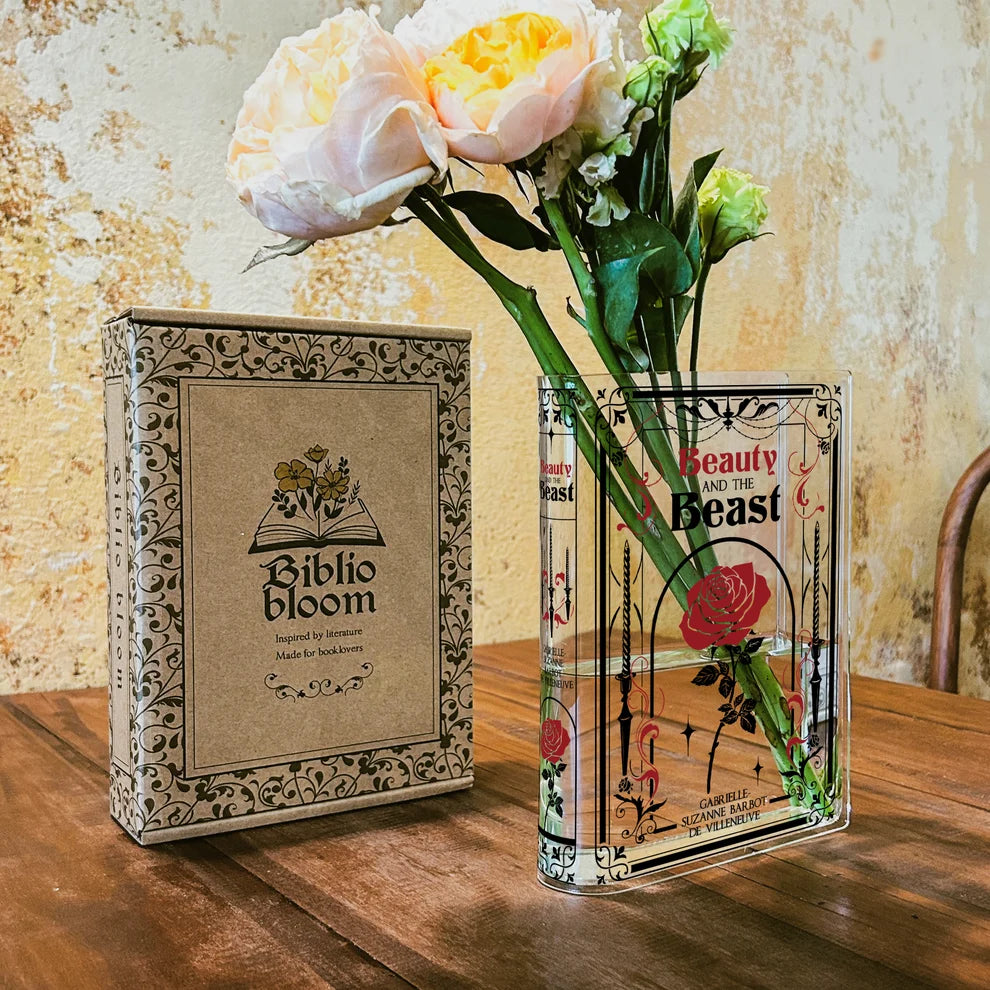 Beauty and the Beast | Acrylic Book Vase
