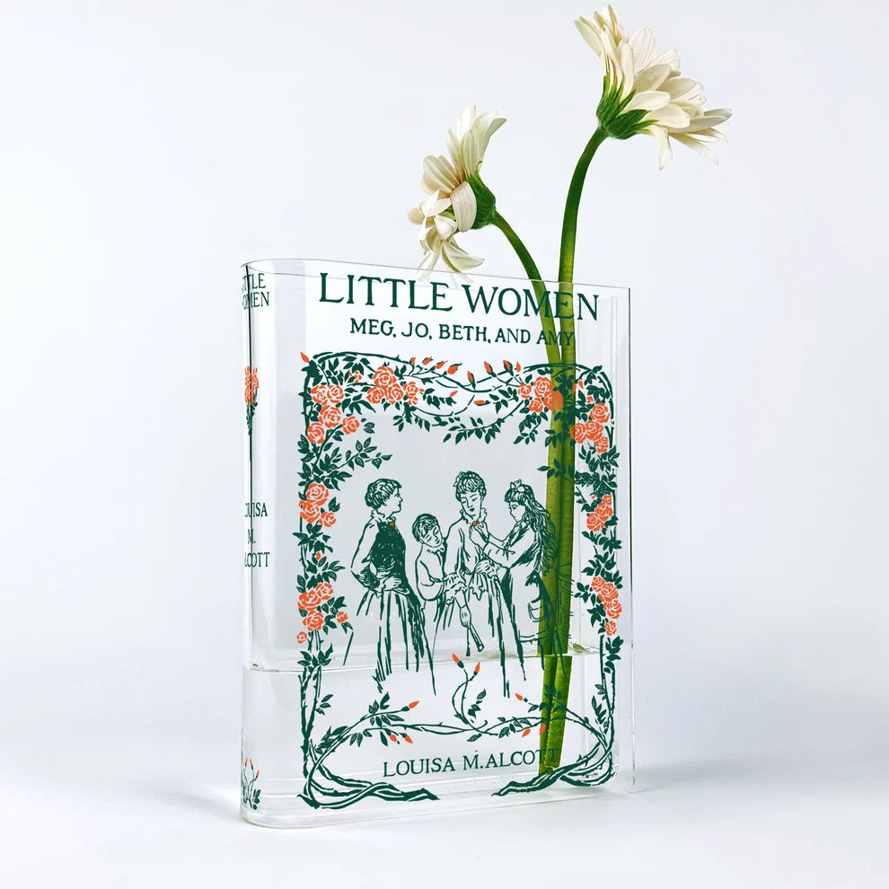 Little Women | Acrylic Book Vase
