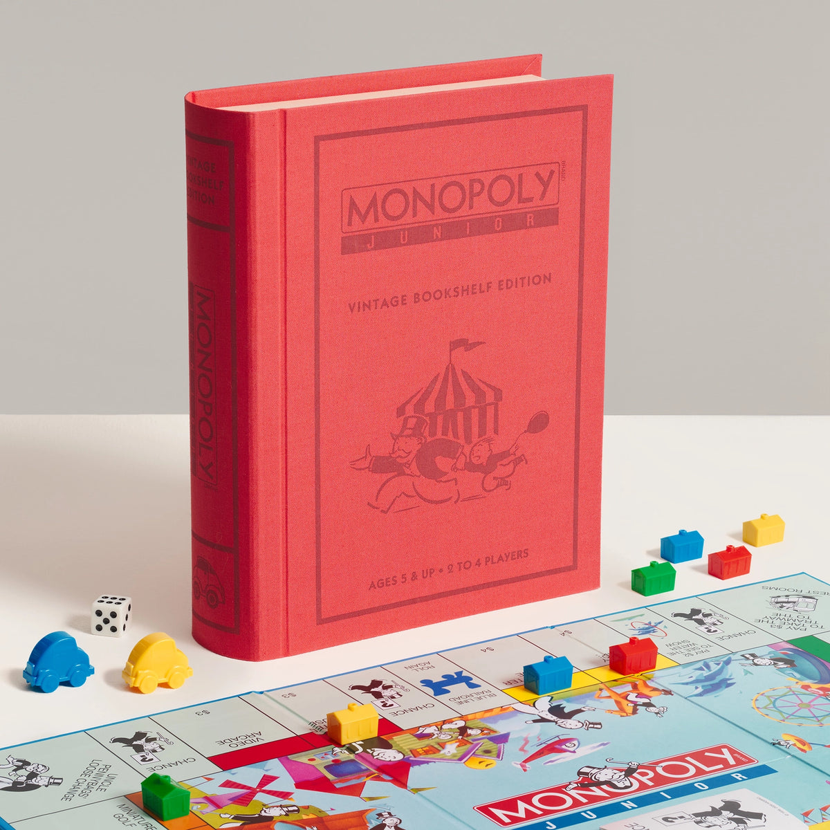 Monopoly Junior | Vintage Bookshelf Edition