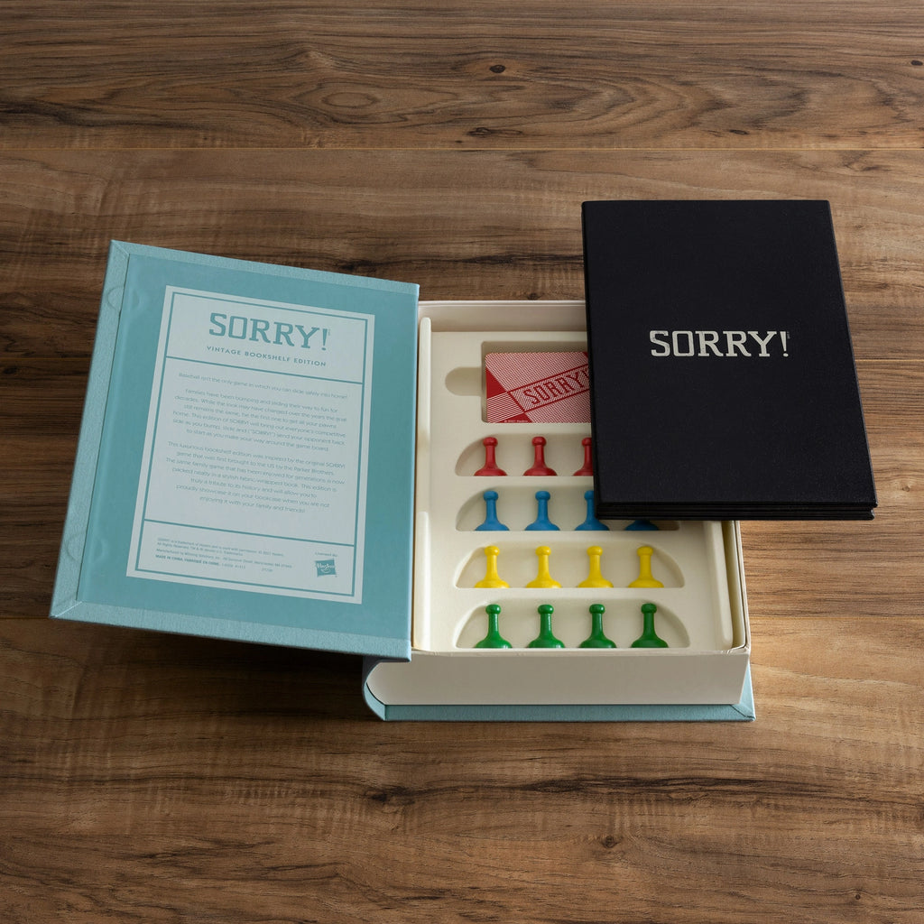 Sorry! | Vintage Bookshelf Edition