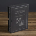 Checkers & Backgammon | Vintage Bookshelf Edition