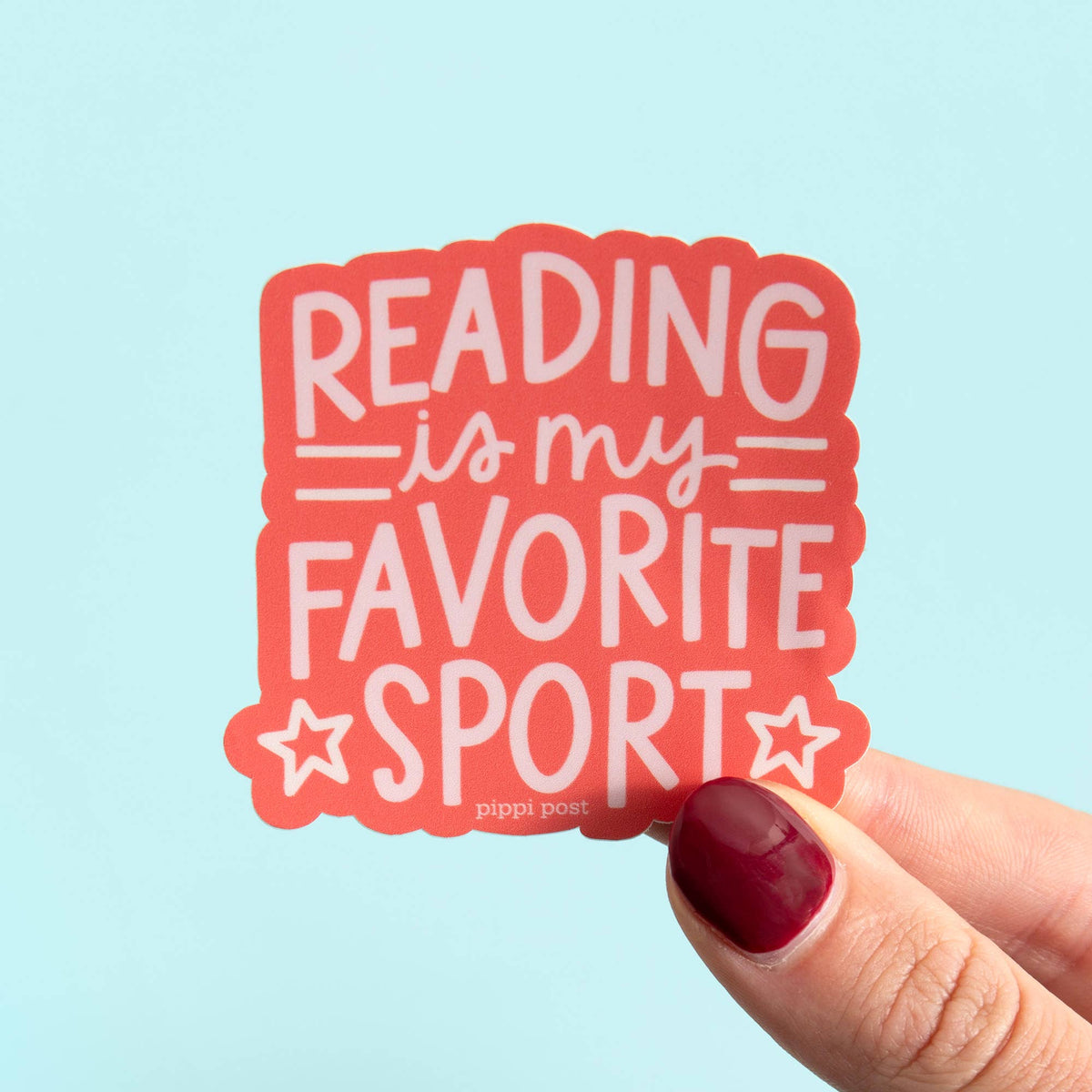 Reading Is My Favorite Sport | Vinyl Sticker