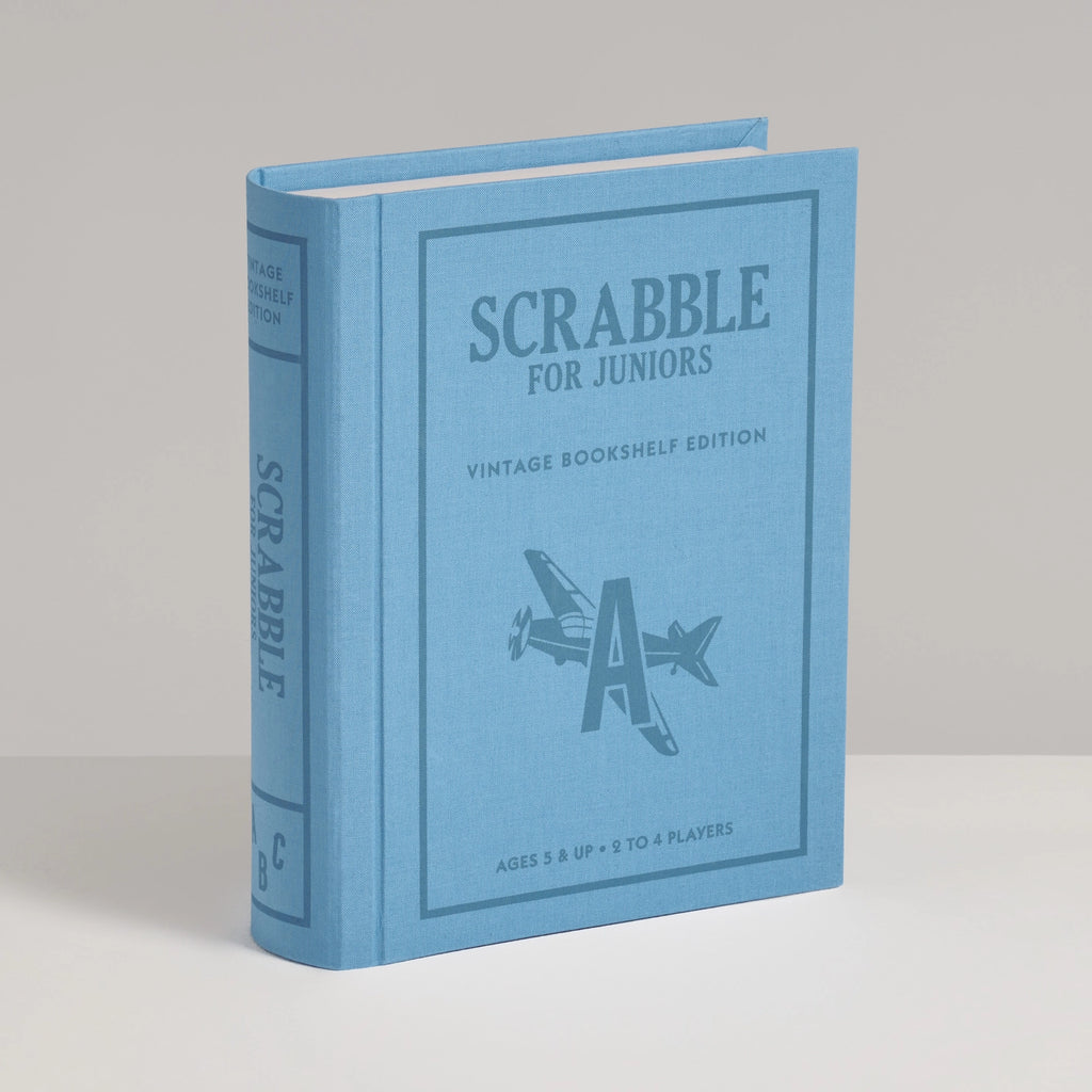Scrabble Junior | Vintage Bookshelf Edition