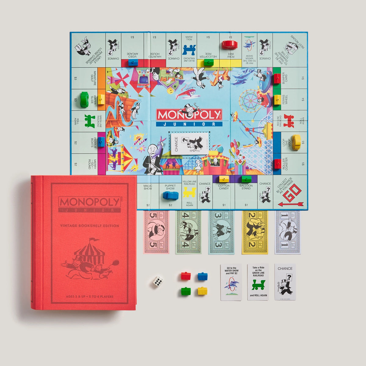 Monopoly Junior | Vintage Bookshelf Edition