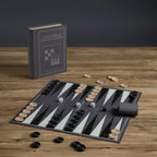 Checkers & Backgammon | Vintage Bookshelf Edition