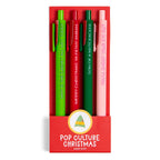 Pop Culture Christmas Movie Quotes Pen Set