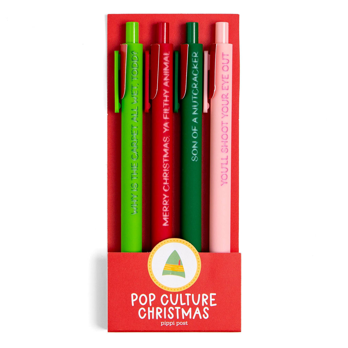 Pop Culture Christmas Movie Quotes Pen Set