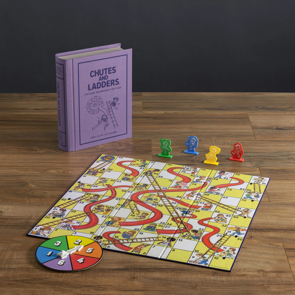 Chutes and Ladders | Vintage Bookshelf Edition