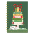 Bookish Christmas | Medium Spiral Notebook