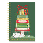 Bookish Christmas | Medium Spiral Notebook