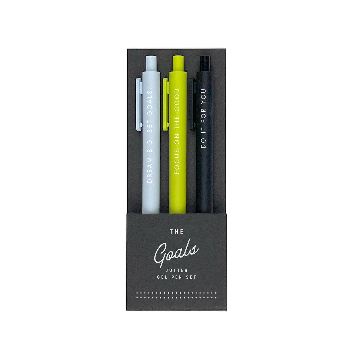 The Goals | Jotter Gel Pens